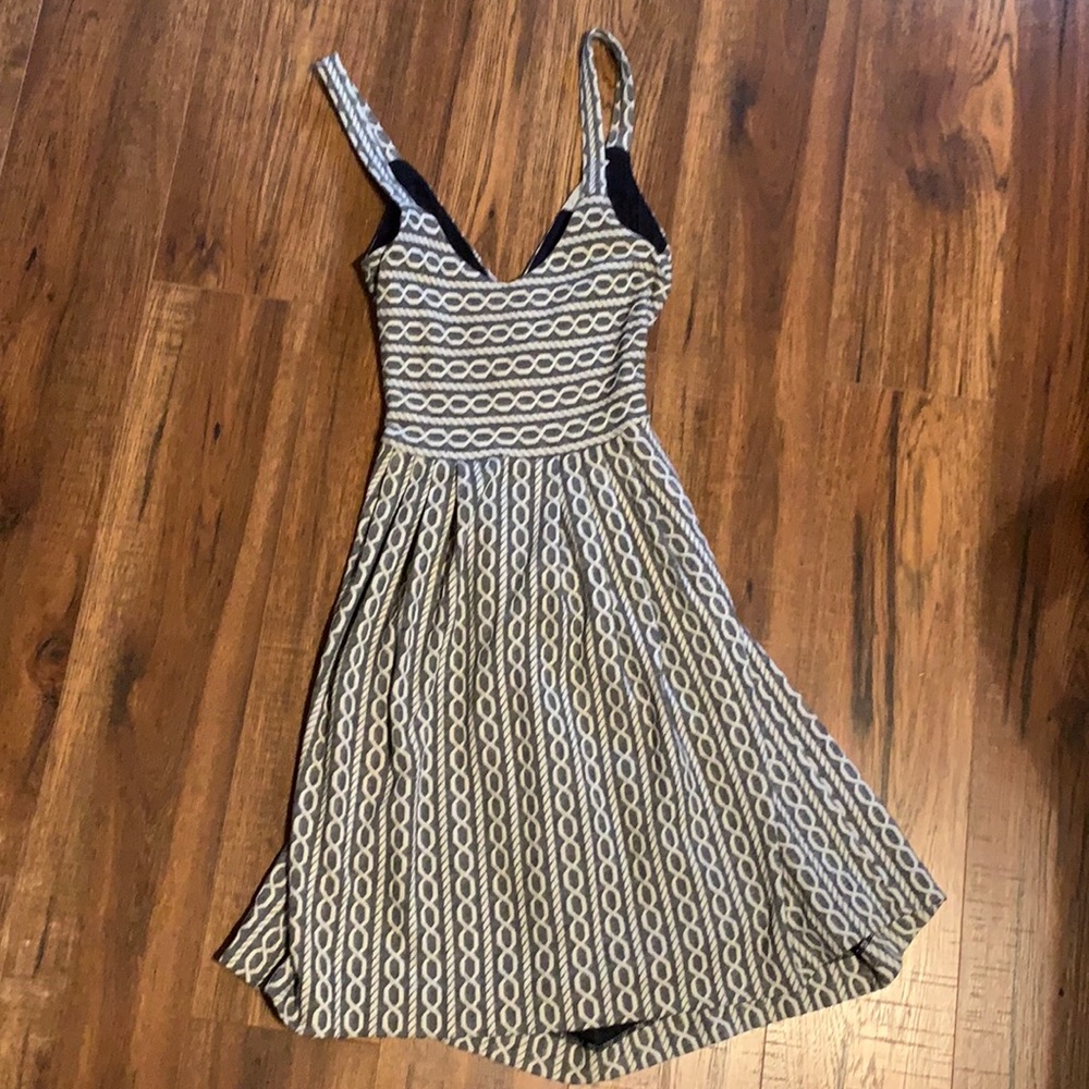 Cute summer dress with open back detail.